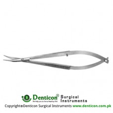 Westcott Tenotomy Scissor Left - Curved - Blunt Tips - Standard Blades Stainless Steel, 11.5 cm - 4 1/2"